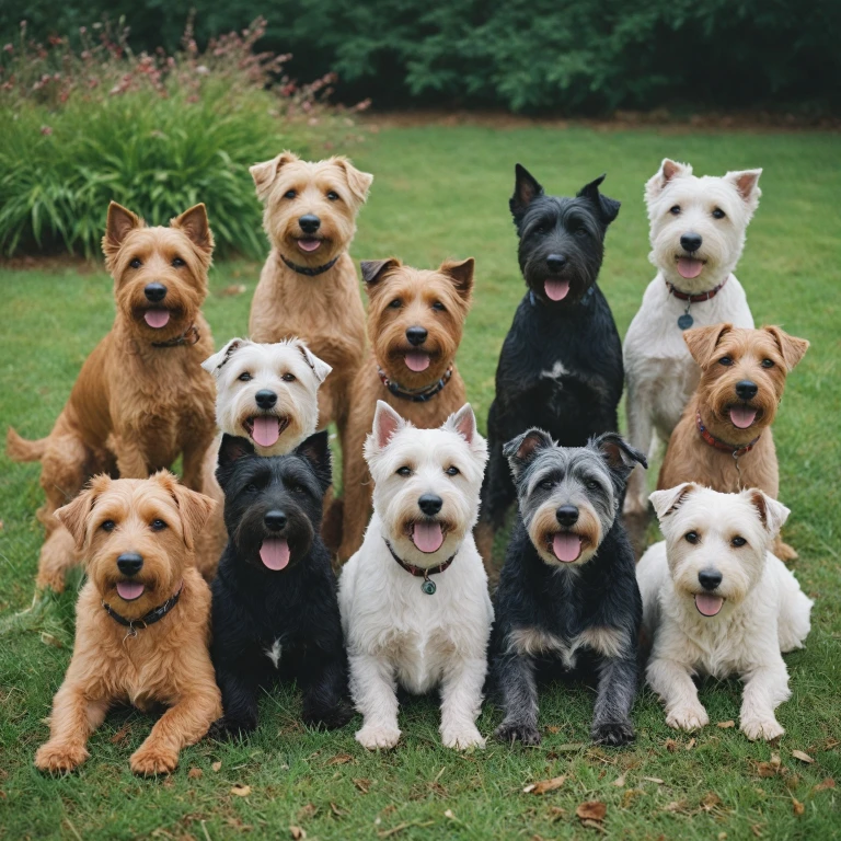 Les secrets fascinants des terriers : des chiens au caractère bien trempé