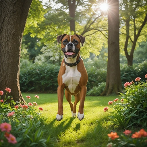 À la rencontre du chien boxer