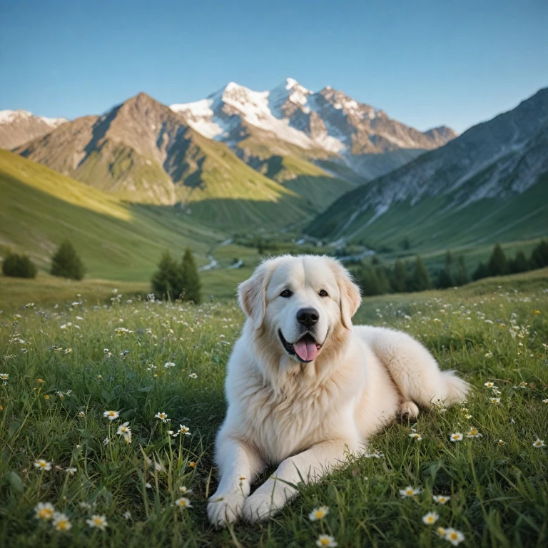 À la rencontre du chien de montagne des Pyrénées