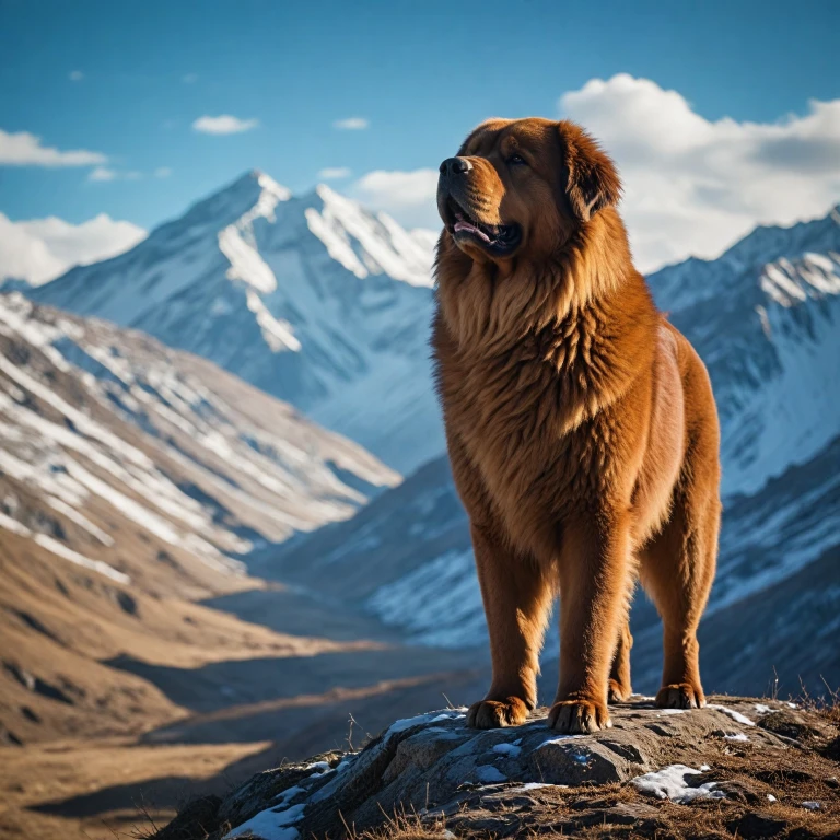 Le majestueux chien du Tibet : le dogue tibétain