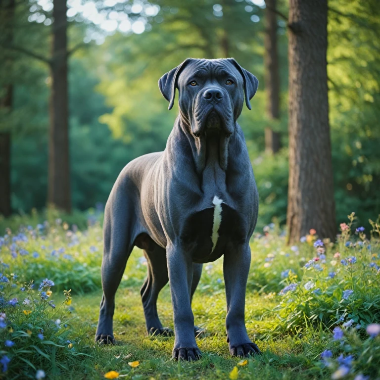 Tout savoir sur le majestueux cane corso bleu