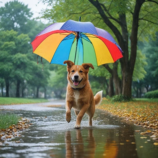 Le meilleur compagnon pour votre chien sous la pluie