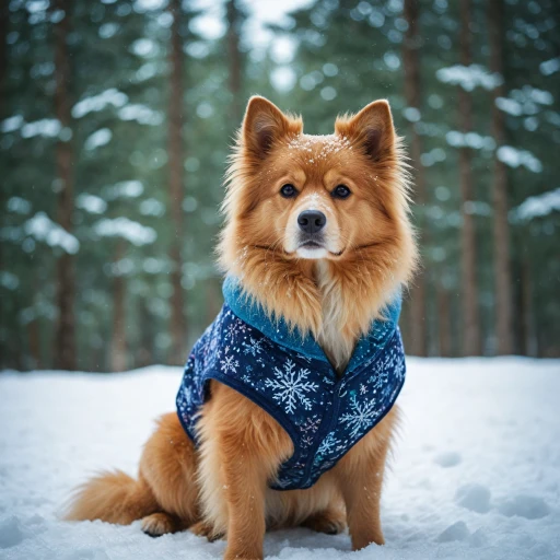 Choisir le manteau parfait pour votre chien cet hiver