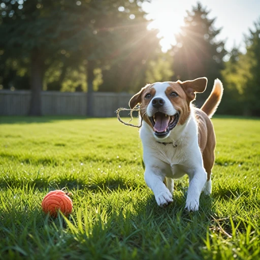 Le plaisir du jeu : le jouet tug pour chien