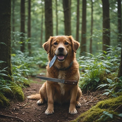 Le mystère du couteau chien : un compagnon inattendu