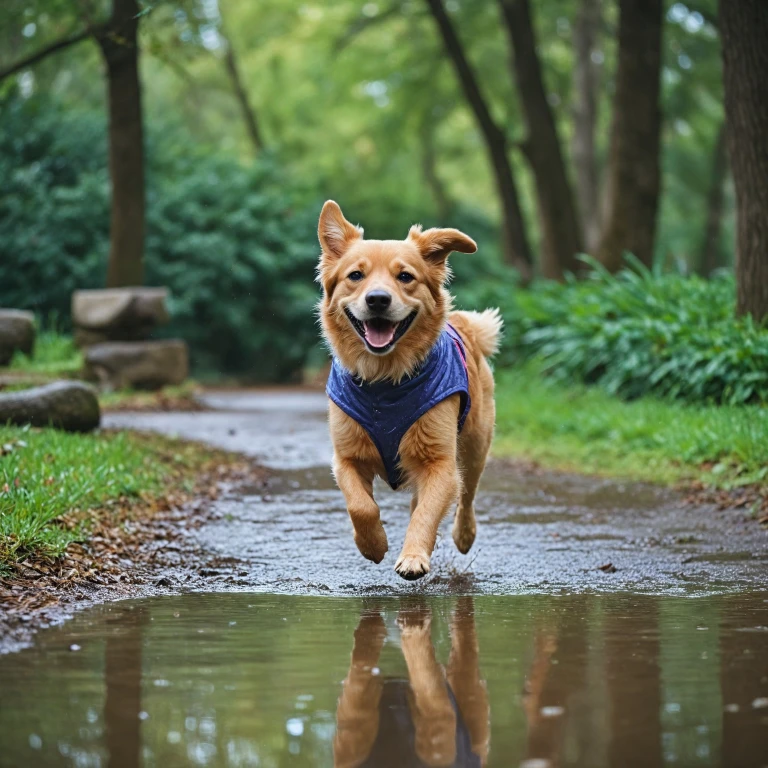 Protégez votre chien avec un manteau imperméable