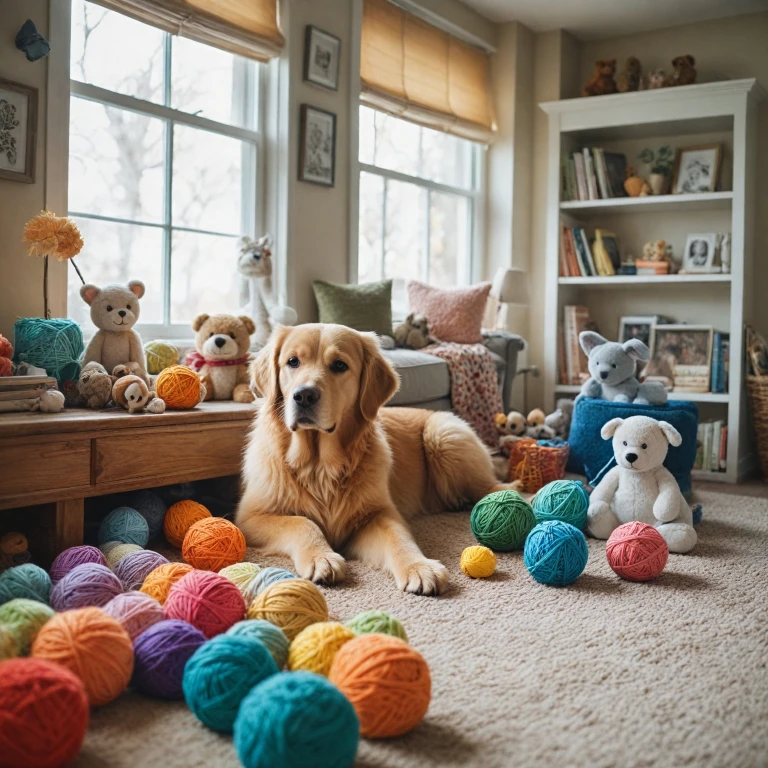 Les secrets des jouets en peluche pour nos amis à quatre pattes