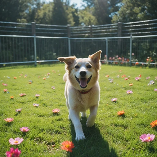 Offrez à votre chien un espace de liberté avec un enclos d'exercice