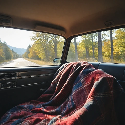 Un plaid idéal pour vos trajets en voiture