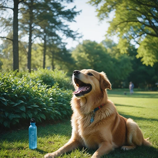 Profitez d'une gourde d'eau portable pour vos animaux de compagnie