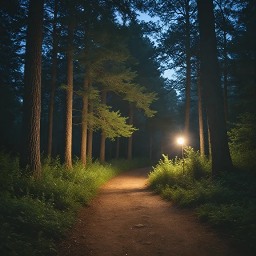 Éclairez vos promenades nocturnes avec une lampe frontale