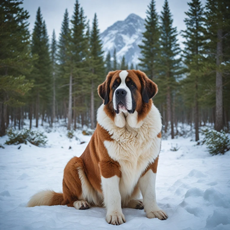 Le saint-bernard : un compagnon fidèle et courageux